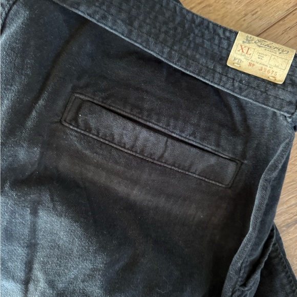 NWT Faherty Women's Crushed Velvet Tie Waist Jogger Garment Dyed / XLarge - Picture 11 of 13